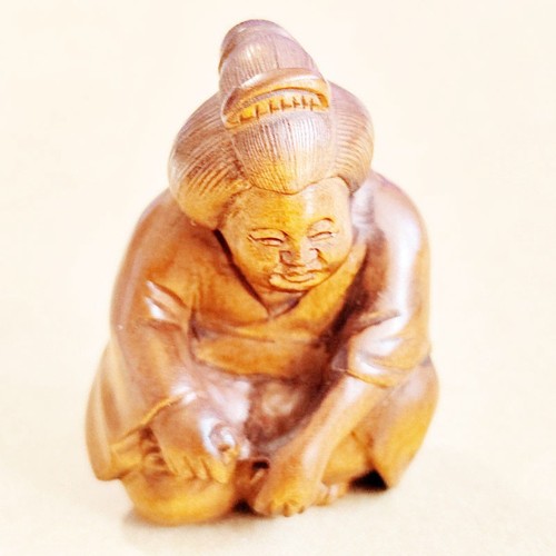 M6553 statuina netsuke in - m6553,