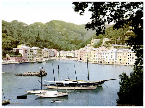 Italia portofino barca nel - portofino,,