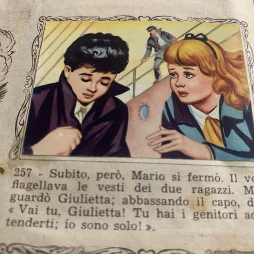 Figurina 257 cuore ed - figurina, n.257
