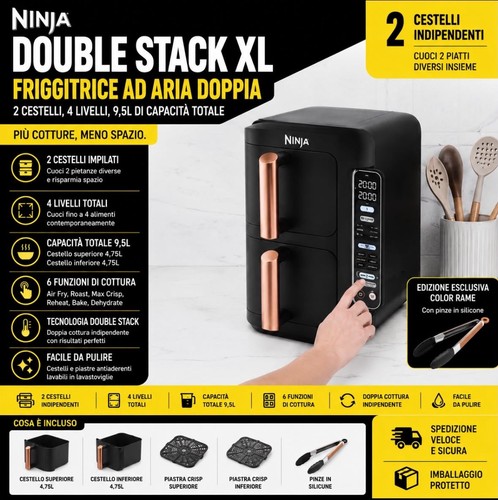 Ninja double stack - double, xl