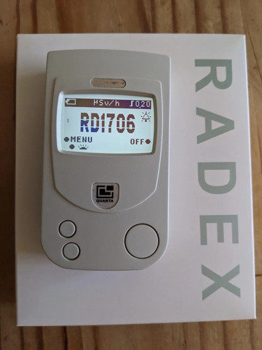 Contatore geiger radex rd1706 - contatore,