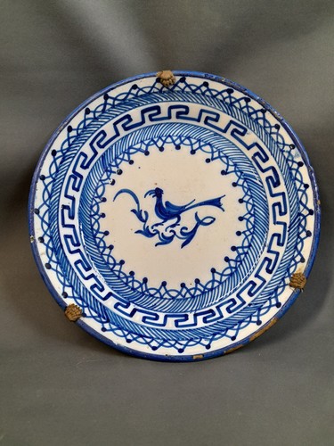 Piatto ceramica manises - ceramica,