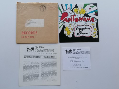 The beatles fan club flexi - beatles,