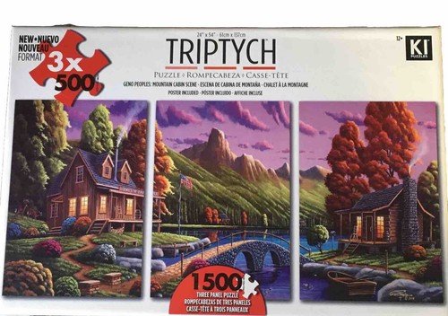 Trittico scena cabina - cabina, di