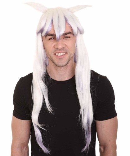 White purple long - white,