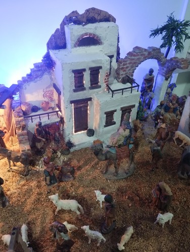 Presepe artigianale realizzato