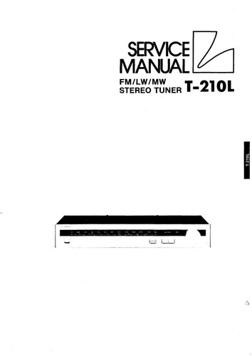 Manuale servizio - servizio,
