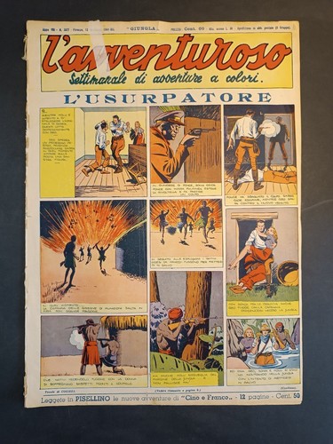 Fumetto avventuroso nerbini - fumetto, l'avventuroso