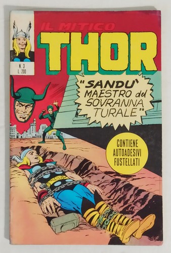 Thor mitico con adesivi - thor,