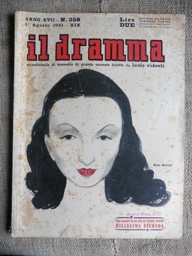 Dramma 359 agosto - n.359, 1941