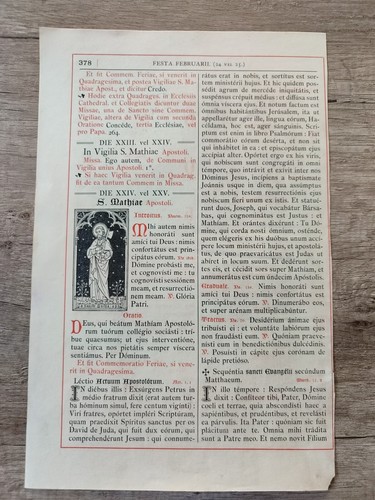 San mattia apostolo - san, da