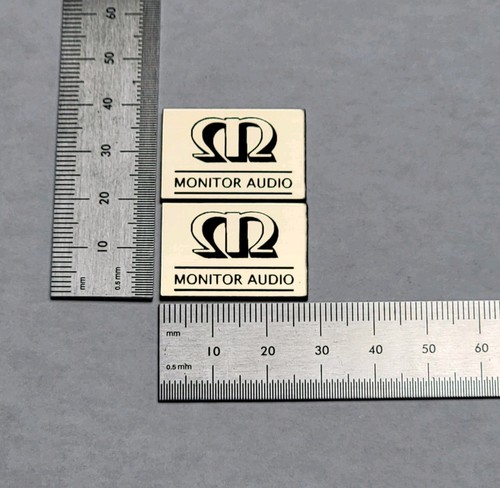 Coppia logo badge altoparlanti