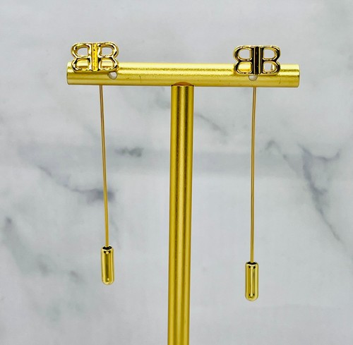 Orecchini spillo tono oro - spillo,