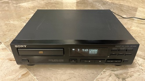 Vintage player sony - cd,