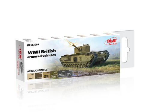 Icm 3099 set di vernici - -,