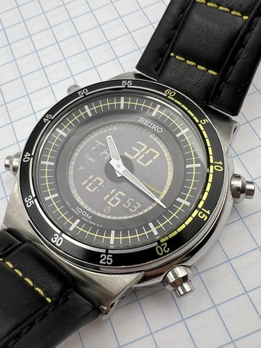 Raro seiko snj023p2 sportura - seiko,