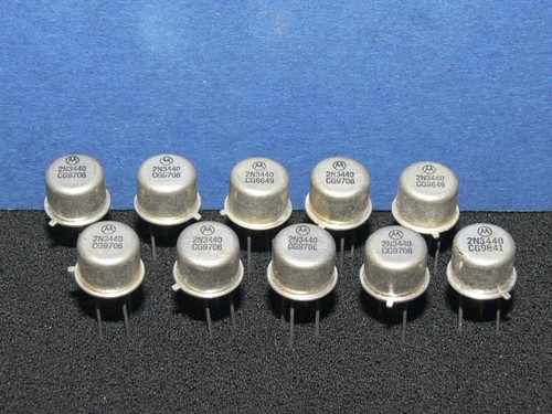 Motorola 2n3440 transistor - motorola, al