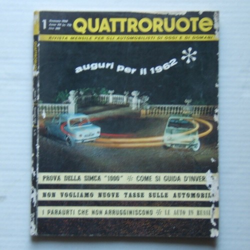 Rivista quattroruote gennaio - quattroruote,