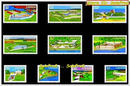 Canada 1983 fortezze canadesi - canada,