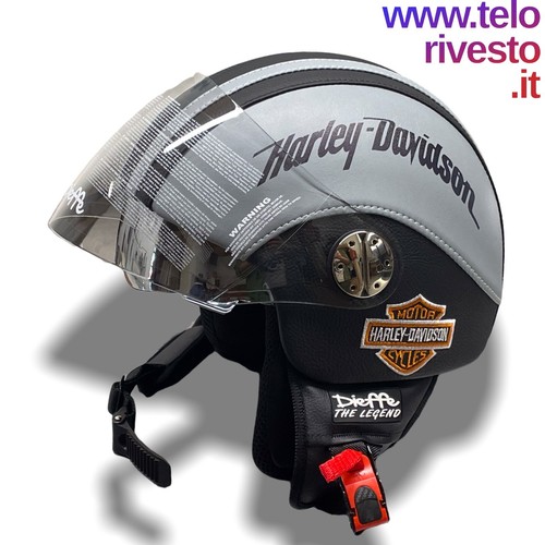 Casco pelle personalizzato - pelle,