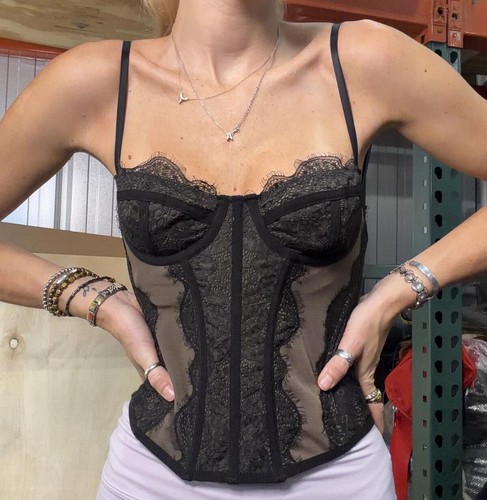 Top corpetto pizzo lingerie - in,