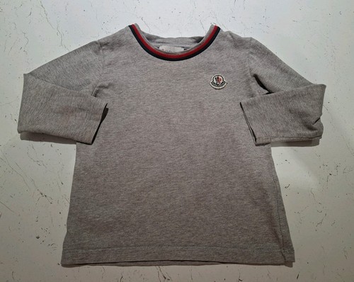 Shirt moncler ragazzo grigia - t-shirt,
