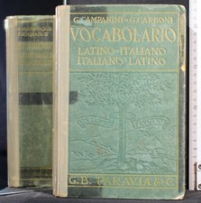 Vocabolario latino italiano - vocabolario, latino-italiano