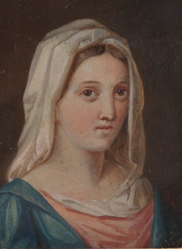 Madonna kleines ölbild auf - madonna,,
