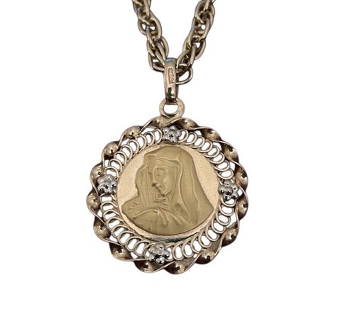 Ciondolo madonna vergine - madonna, maria