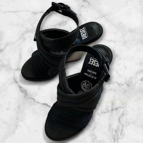 Diesel sandali denim nero - sandali,