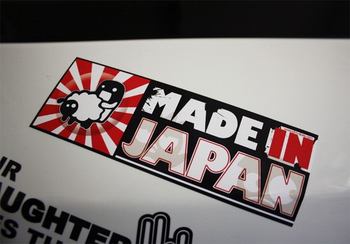 Adesivo made japan bomba - adesivo,