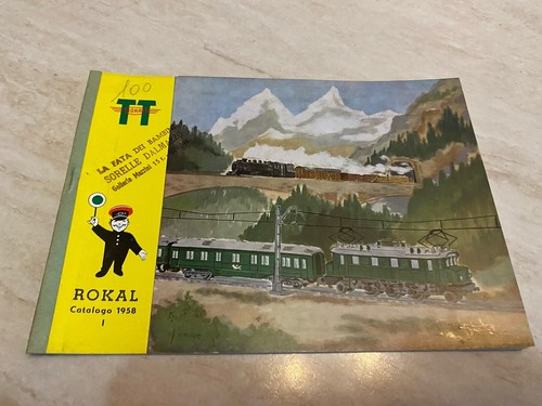 Catalogo trenini rokal 1958 - rokal, tt