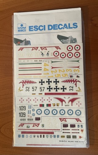Esci decals fiat - g, 91