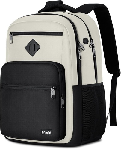 Zaino scuola nero beige per - nero,