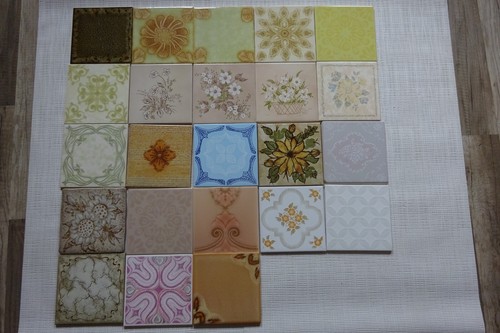 Piastrelle retrò 15 cm - piastrelle, x