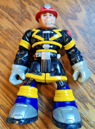 Figurina pompiere vintage 2001