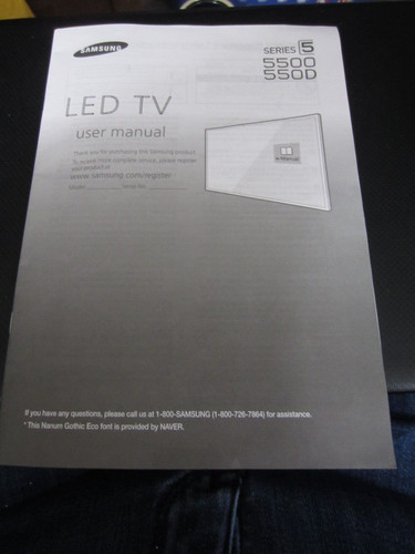 Samsung led serie 5500 - tv, /