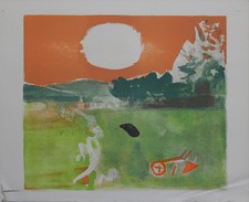 Bruno saetti serigrafia - bruno,