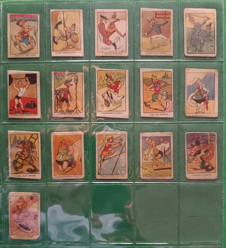 Sport figurine cartonate - sport,