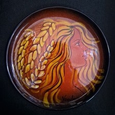 Piatto collezione firmato - piatto, da