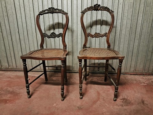 Coppia sedie xix secolo - xix,