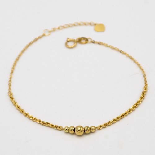 Bracciale oro giallo kt - bracciale,