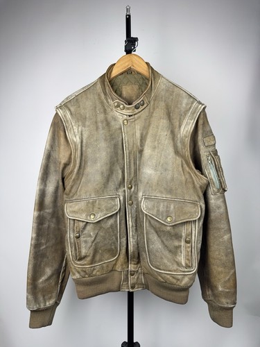 Giacca bomber moto corsa - , pelle