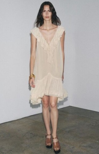 Nwt zara ruffled lace dress - zara,