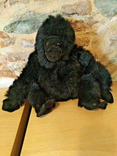 Peluche vintage gorilla - peluche,