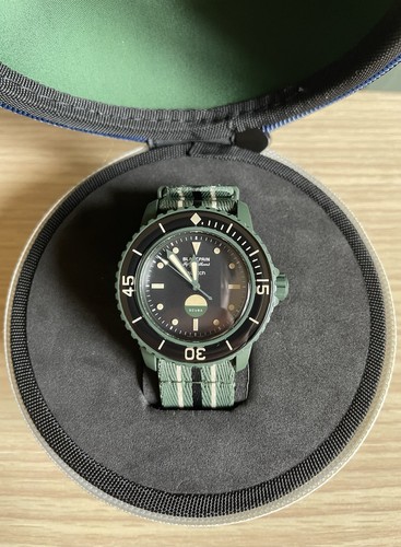 Blancpain swatch bioceramic - blancpain,