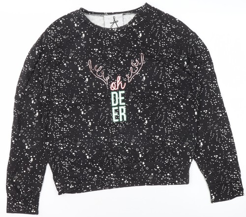 Felpa donna atmosphere nera - felpa,