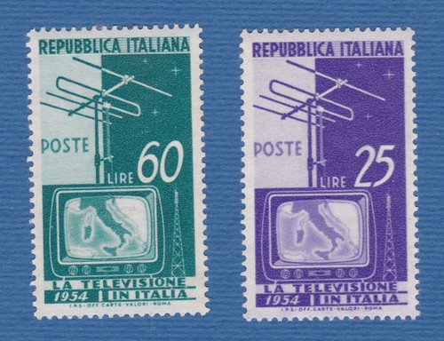 Italia 1954 inizio televisione