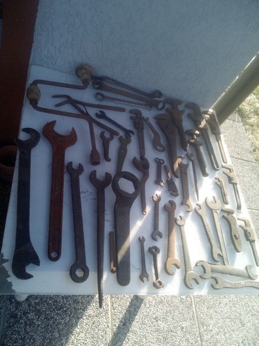 Antiche chiavi officina - antiche,