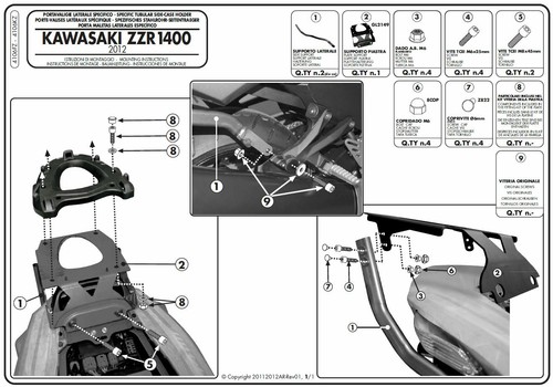 4106fz givi staffe bauletto - givi,